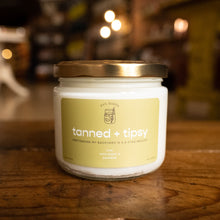 Load image into Gallery viewer, tanned and tipsy candle