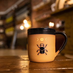 beetle coffee mug