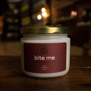 bite me candle