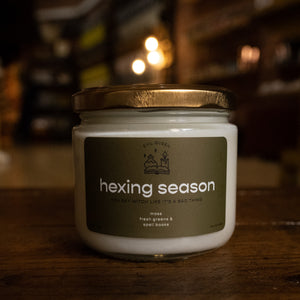 hexing season candle