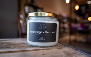 no strings attached candle