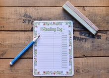 Load image into Gallery viewer, 2025 reading log with pen