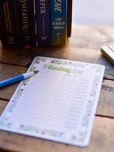 Load image into Gallery viewer, 2025 reading log with pen