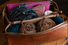 Load image into Gallery viewer, knitting materials in open bag