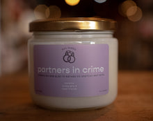 Load image into Gallery viewer, partners in crime scented candle