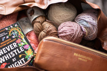 Load image into Gallery viewer, re:designed project bag with yarn bundle