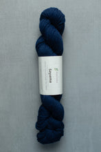 Load image into Gallery viewer, dark blue sayama yarn hank