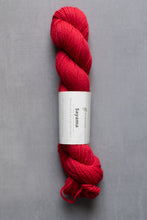 Load image into Gallery viewer, red sayama yarn hank
