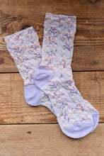 Load image into Gallery viewer, flower pattern socks
