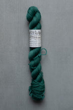 Load image into Gallery viewer, green skinny yarn hank