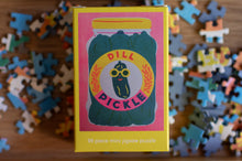 Load image into Gallery viewer, dill pickle jigsaw puzzle