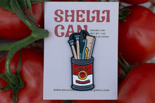 Load image into Gallery viewer, shelli can enamel pin