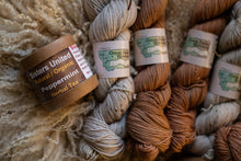 Load image into Gallery viewer, brown yarn hanks