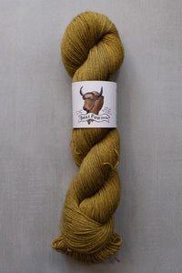 brown yarn hank