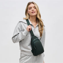 Load image into Gallery viewer, olive sling backpack
