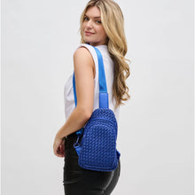 Load image into Gallery viewer, royal blue sling backpack