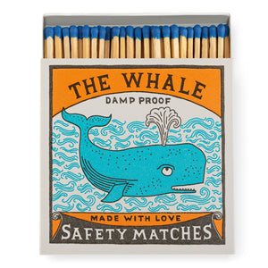 the whale safety matches