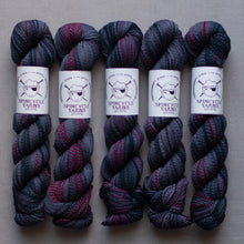 Load image into Gallery viewer, spincycle yarns dark multicolor yarn hanks