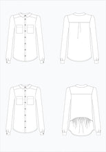 Load image into Gallery viewer, Archer Button Up - Grainline Studio - The Farmer's Daughter Fibers