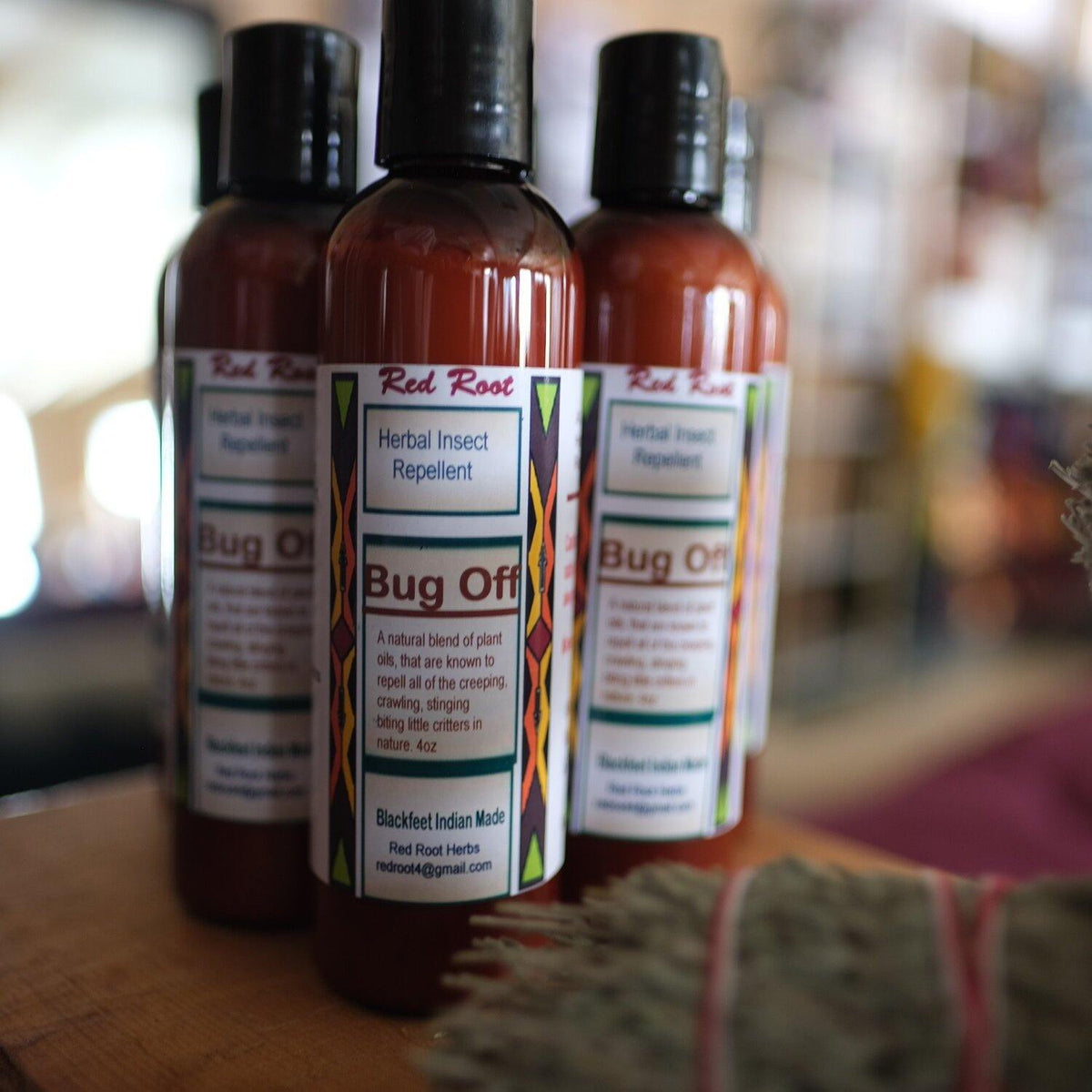 Bug Away, Bug Off, and Bug Bite Medicine by Red Root Herbs The Farmer