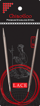Load image into Gallery viewer, ChiaoGoo Fixed Circular Red Lace - The Farmer's Daughter Fibers