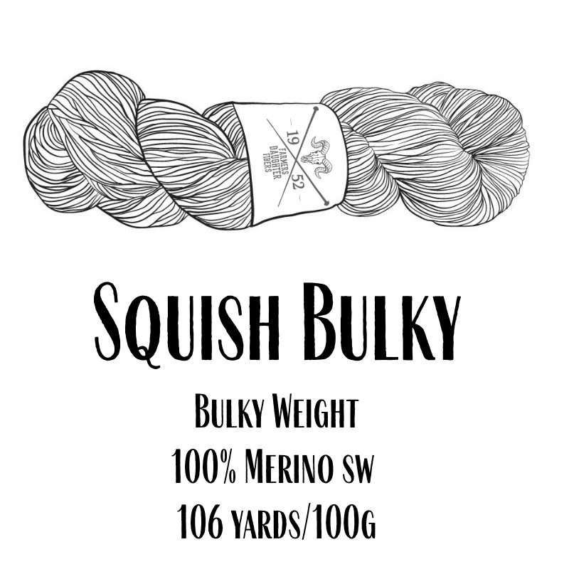 Squish Bulky - The Farmer's Daughter Fibers