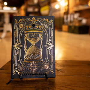 hourglass notebook