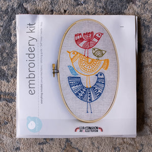 Budgie Embroidery Kits