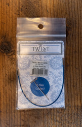 ChiaoGoo Twist Blue Cable - Lace Interchangeable