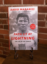 Load image into Gallery viewer, path lit by lightning by david maraniss