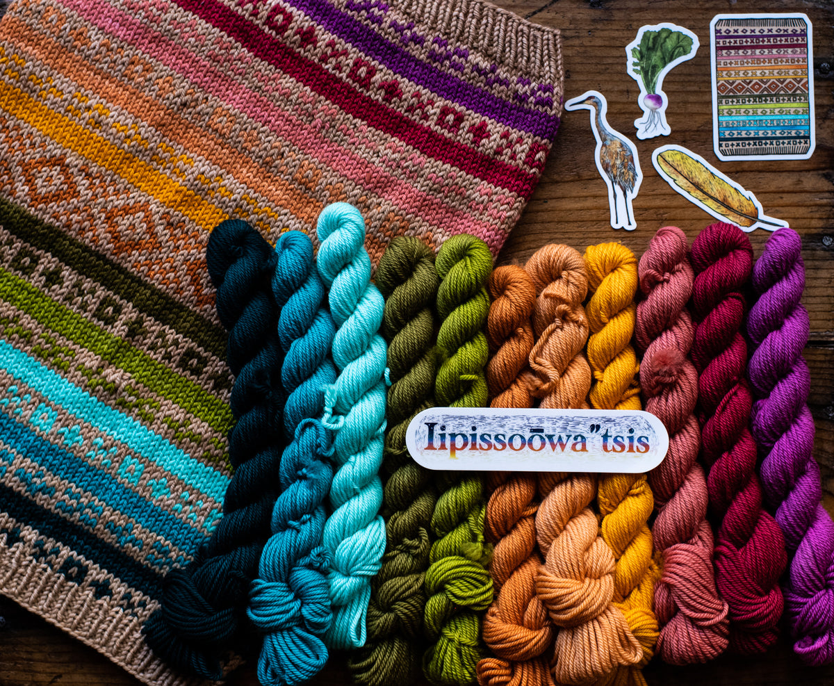 Iipissoōwa”tsis // Morning Star Kits – The Farmer's Daughter Fibers