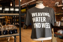Load image into Gallery viewer, Knitting, Libations and Good Vibrations // Weaving, Water and Weed CROP TOPS