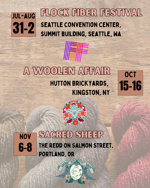 We're Hitting The Road: Fiber Festivals You Can Find Us At in 2026!