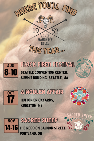 On the Road with FDF: Fiber Festivals We're Headed to This Year!