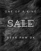 Load image into Gallery viewer, Black and white fur texture with 'One of a Kind Sale' text overlay