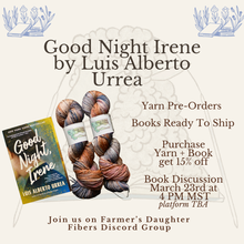 Load image into Gallery viewer, Book Club Yarn : Good Night, Irene