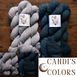 candi's colors yarn hank