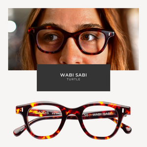 wabi sabi turtle glasses