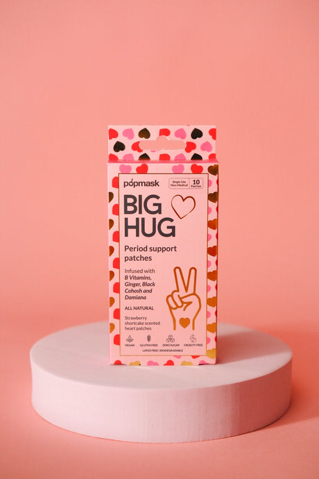 Popmask: Big Hug Period Vitamin Support Patches
