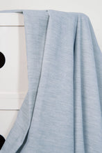 Load image into Gallery viewer, Light blue fabric draped over a white surface