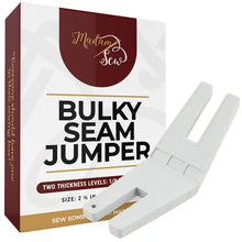 Load image into Gallery viewer, White bulky seam jumper tool with packaging displaying brand name and product details.