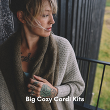 Load image into Gallery viewer, Big Cozy Cardi Kits