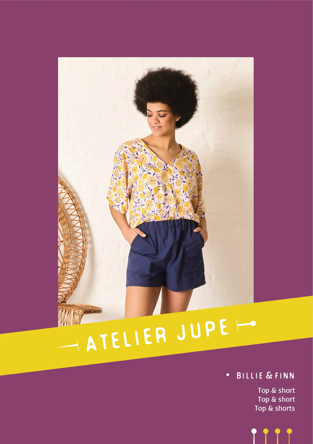 atelier jupe top and shorts