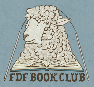 FDF Book Club Sticker