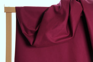 burgundy cotton