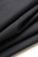 Close-up of black fabric with folds
