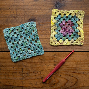 knitted squares