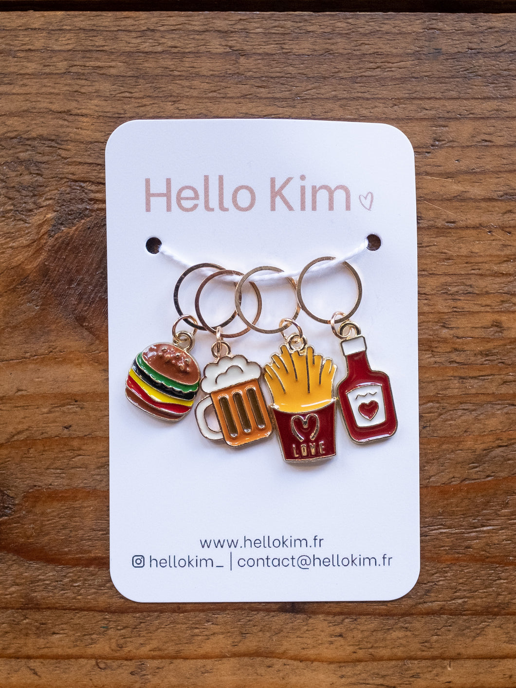 Hello Kim Stitch Markers