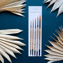 Watercolor Paintbrush Set - Emily Lex