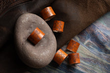 Load image into Gallery viewer, Leather Bandana Slide Rings